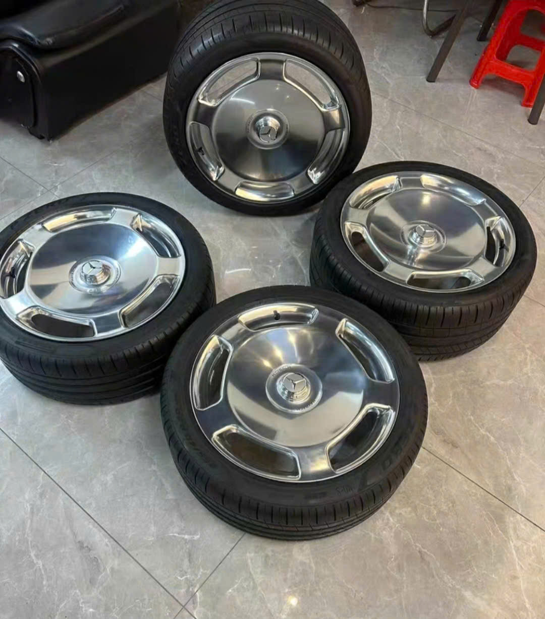 Mâm Lốp Lazang Mercedes S580 maybach 20 inch 