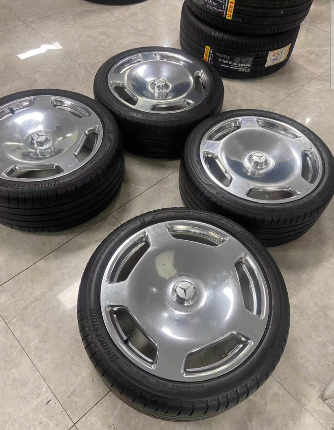 Mâm Lốp Lazang Mercedes S580 maybach 20 inch 