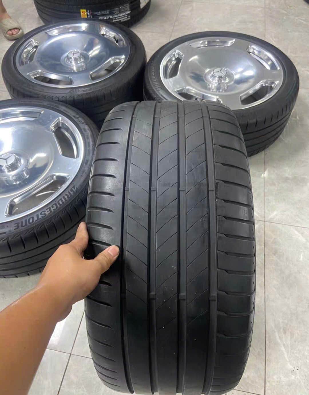 Mâm Lốp Lazang Mercedes S580 maybach 20 inch 