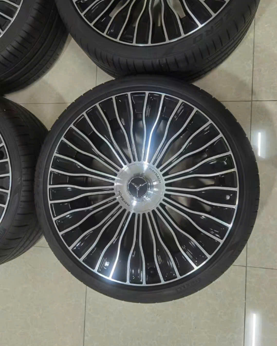 Mâm Lốp Lazang Mercedes S680 maybach 21 inch