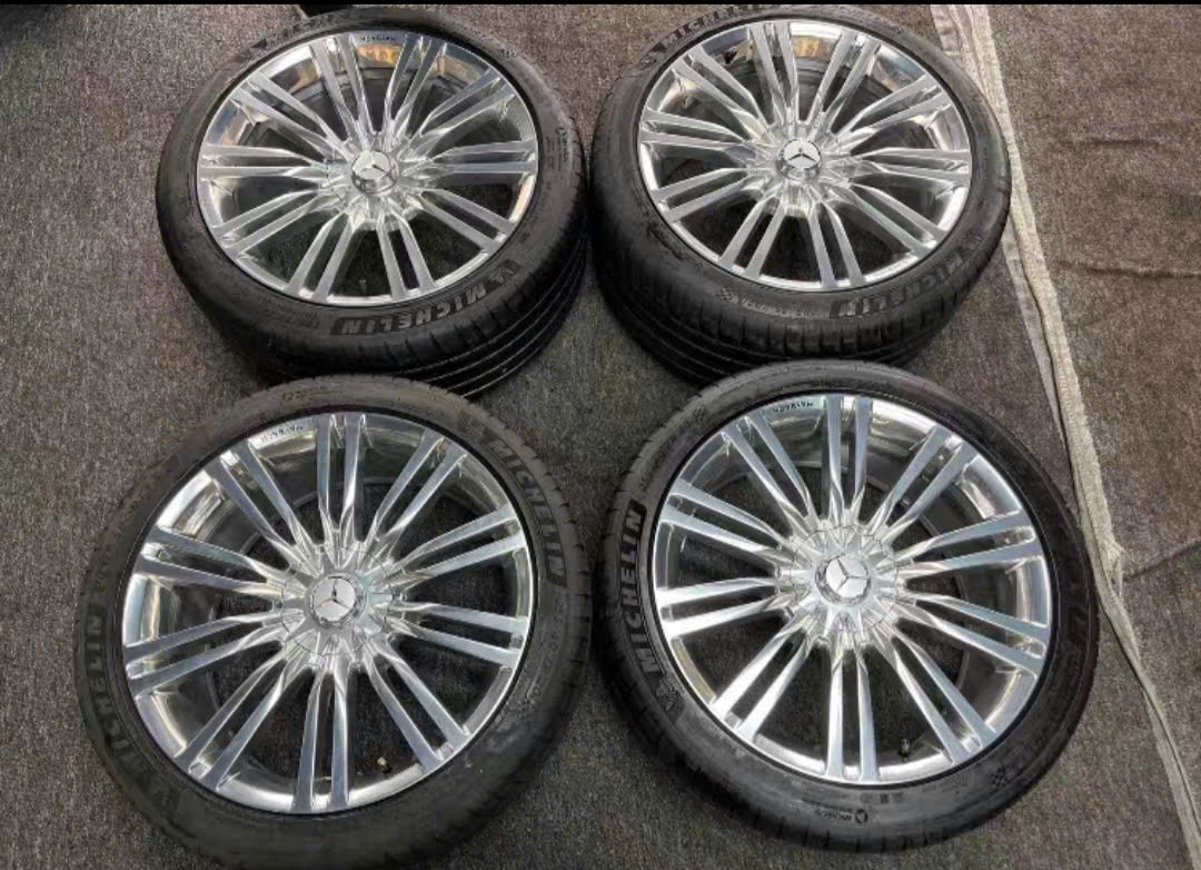 Mâm lốp Lazang Mercedes S580 Maybach 20 inch tháo xe