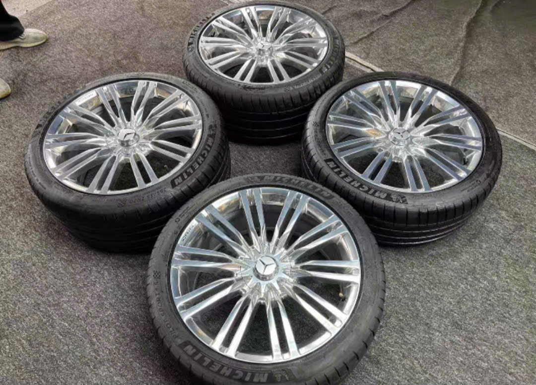 Mâm lốp Lazang Mercedes S580 Maybach 20 inch tháo xe