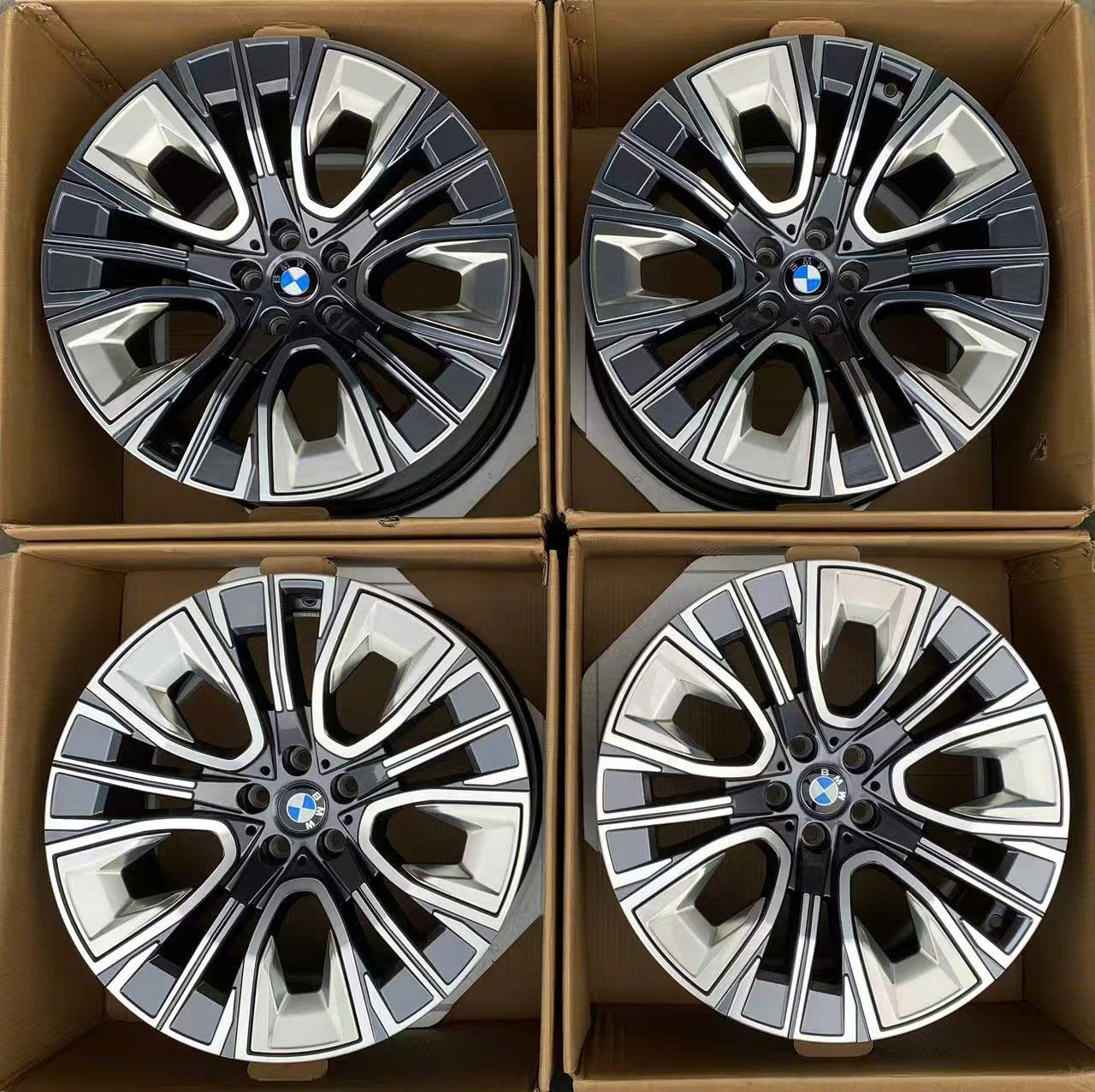  Mâm lốp Lazang BMW lướt 740i Pure 2023 20 inch chính hãng tháo xe