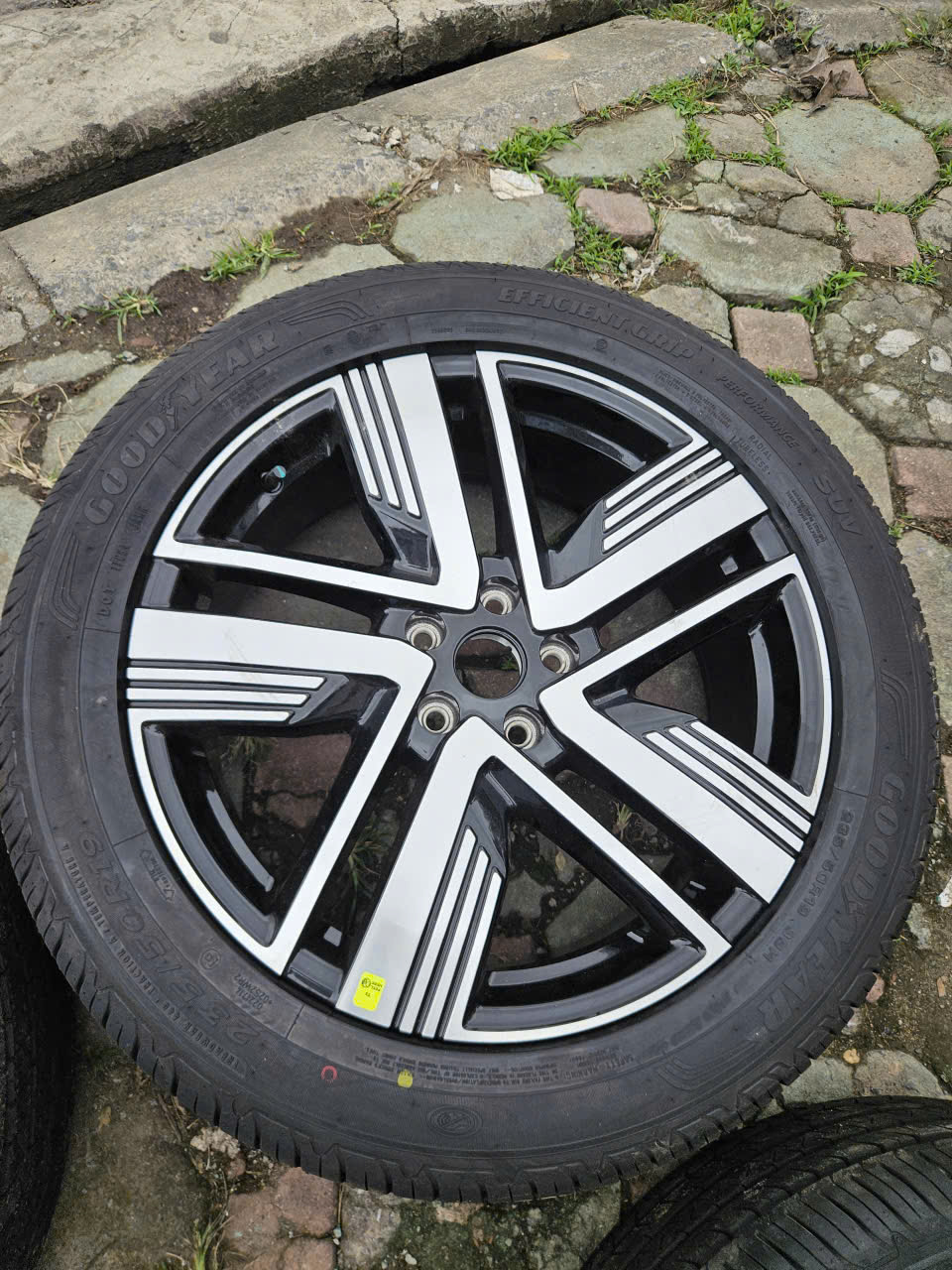 Mâm lazang lốp Ford Territory 2025 19 inch lốp 235/50R19 Goodyear mới 100%