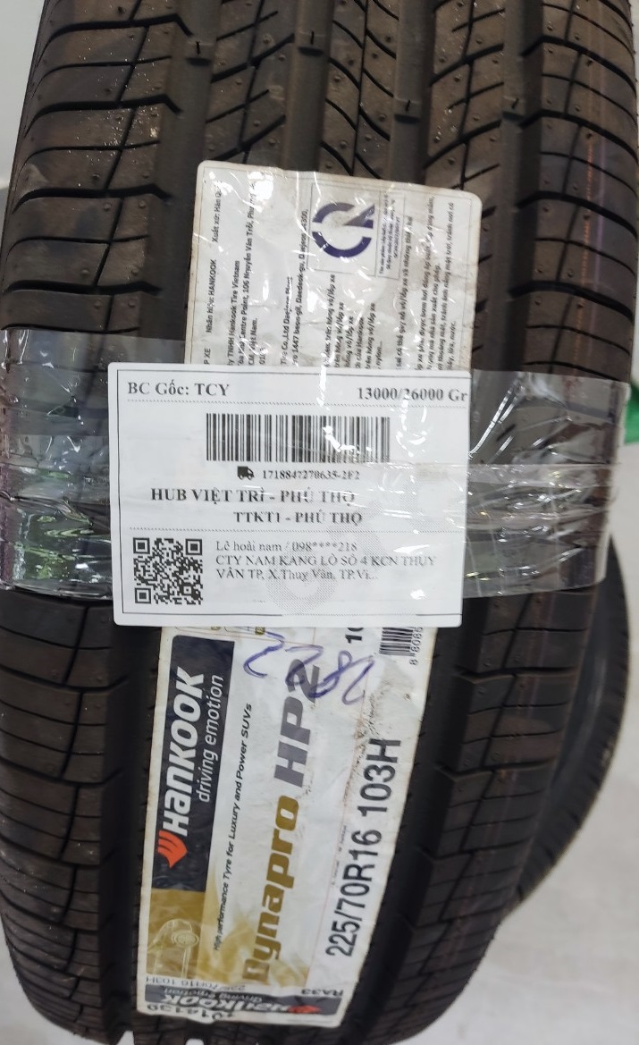 Lốp Hankook 225/70R16 Dynapro HP2 RA33