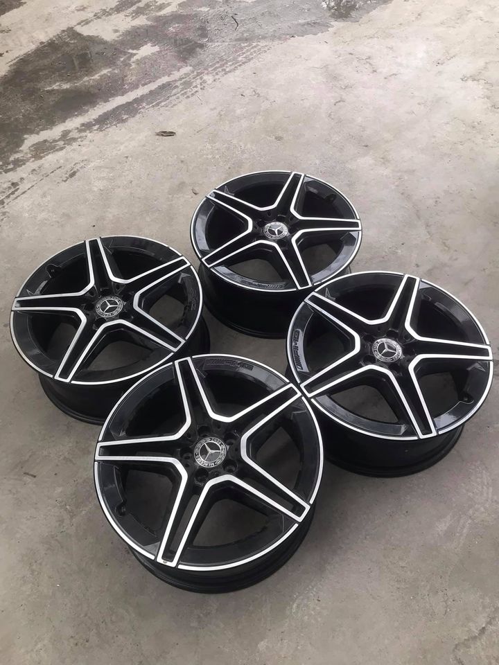 Bộ mâm lazang Mercedes GLC 300 4Matic 2019 19 inch lắp lốp 235/55R19
