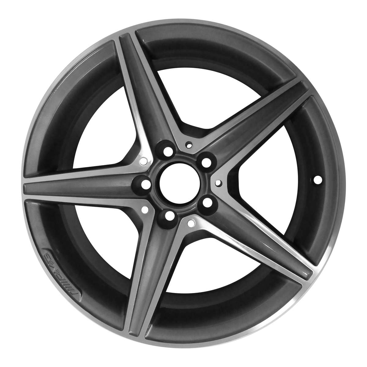 Mâm lazang 2015 Mercedes C300 18" bánh trước AMG chính hãng theo xe