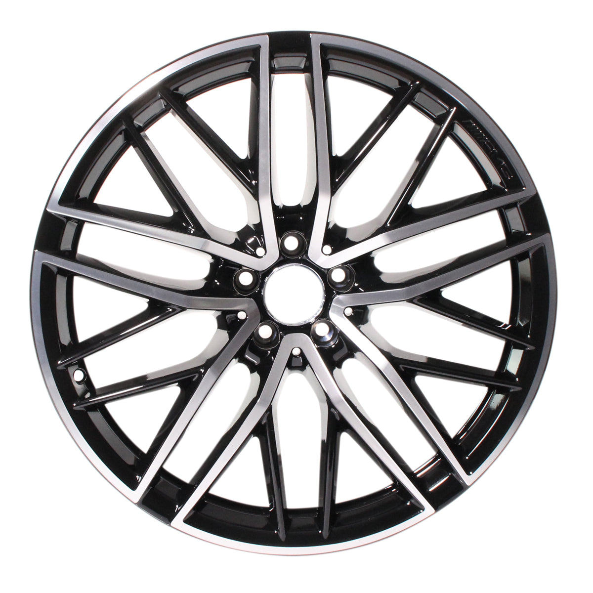 Mâm lazang 2021 Mercedes GLC43 21" bánh trước AMG chính hãng theo xe