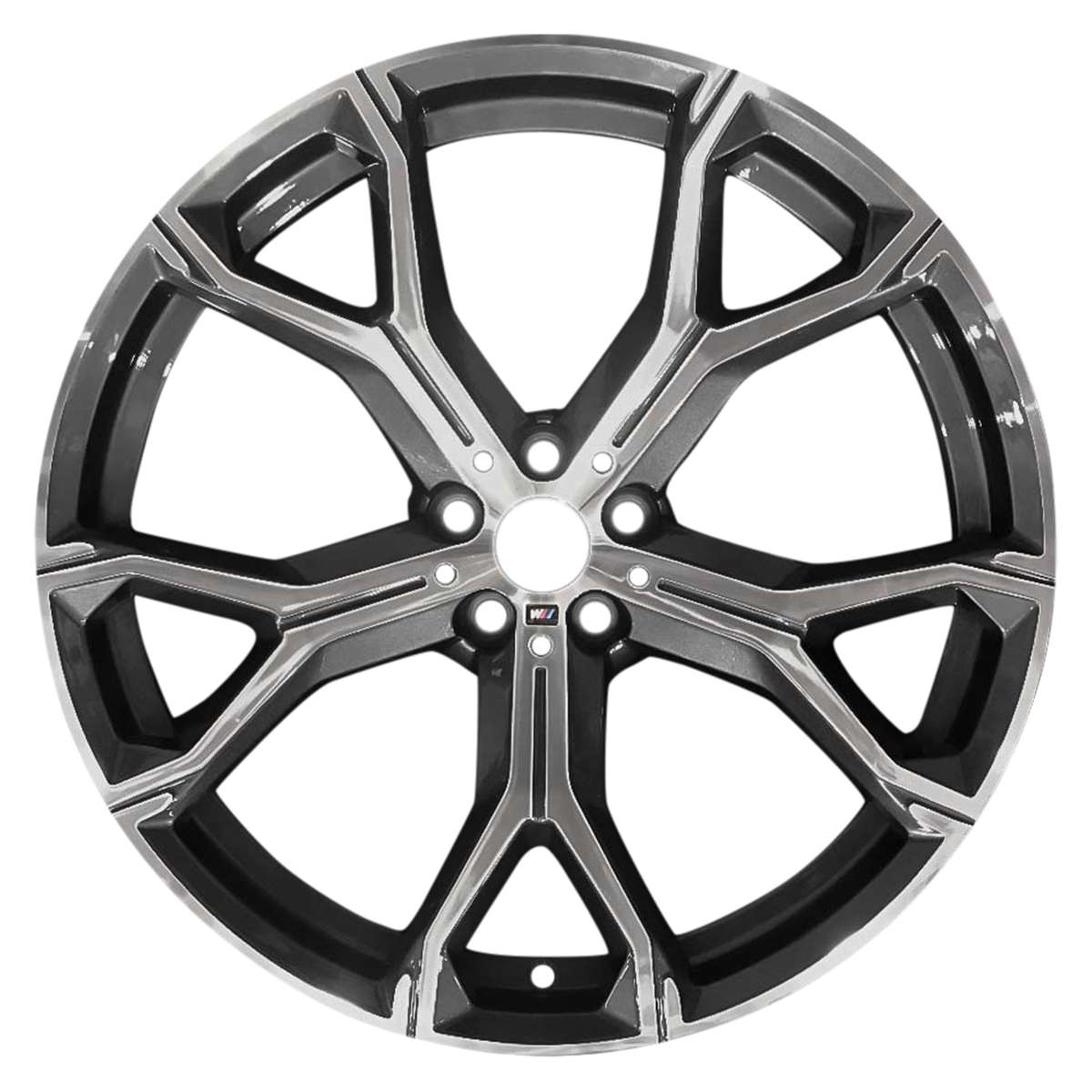 Mâm lazang 2022 BMW X5 21" bánh trước chính hãng theo xe Style 741M