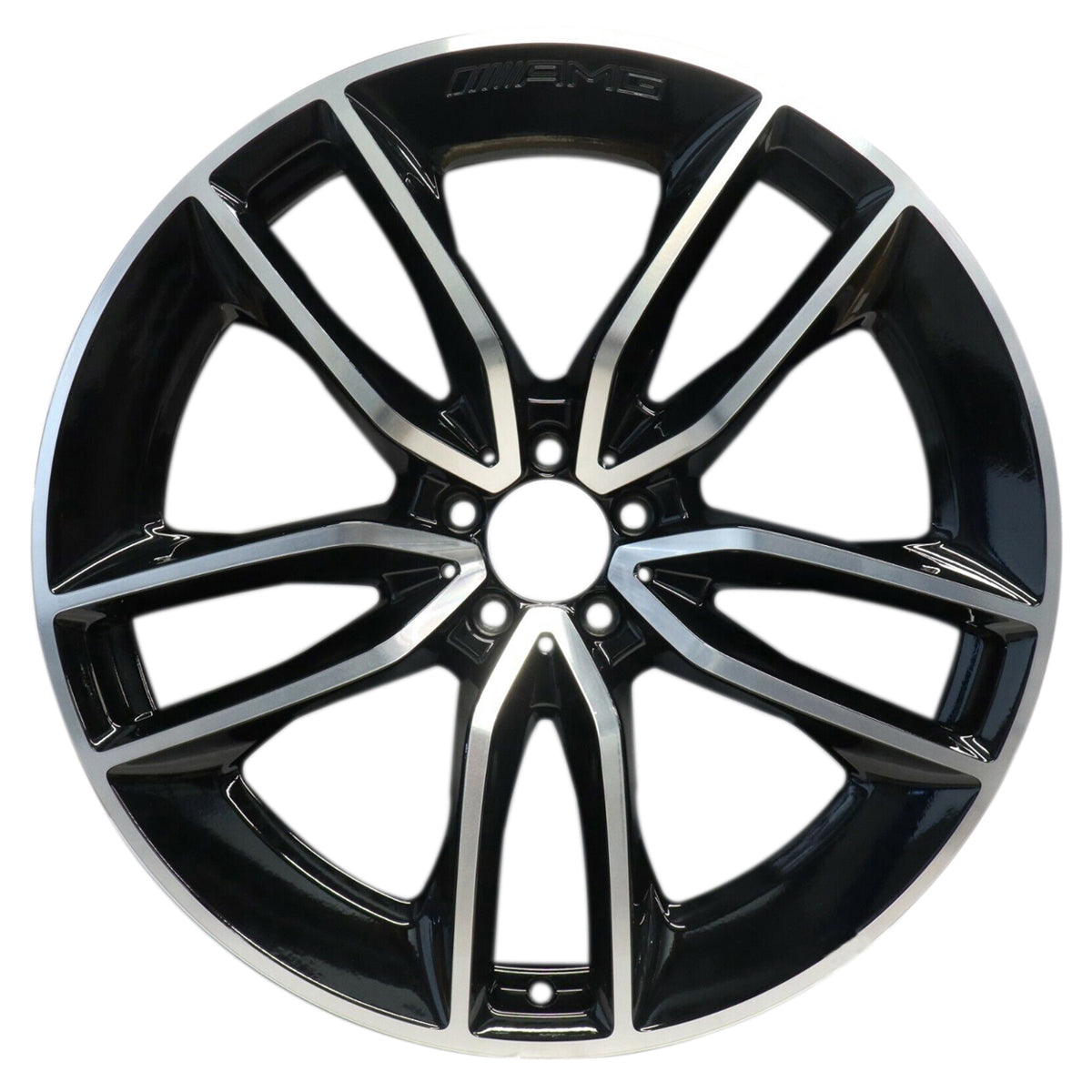 Mâm lazang 2023 Mercedes GLE450 22" bánh trước AMG chính hãng theo xe