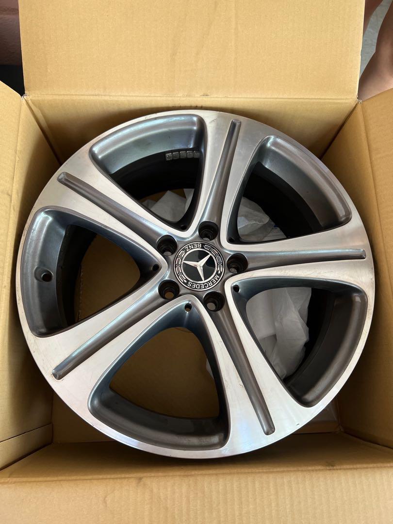Mâm Lazang Mercedes E200 2017 18 inch lắp lốp 245/40R18