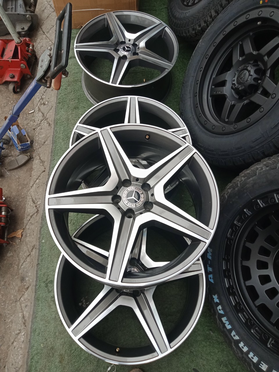 Mâm Lazang Mercedes S-Class 20 inch dòng cũ