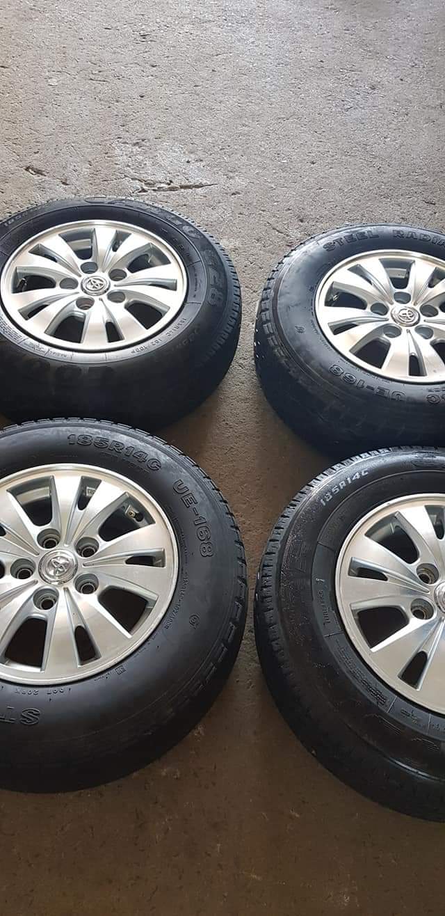 Mâm Lazang Toyota Innova 14 inch tháo xe lắp lốp 185R14C